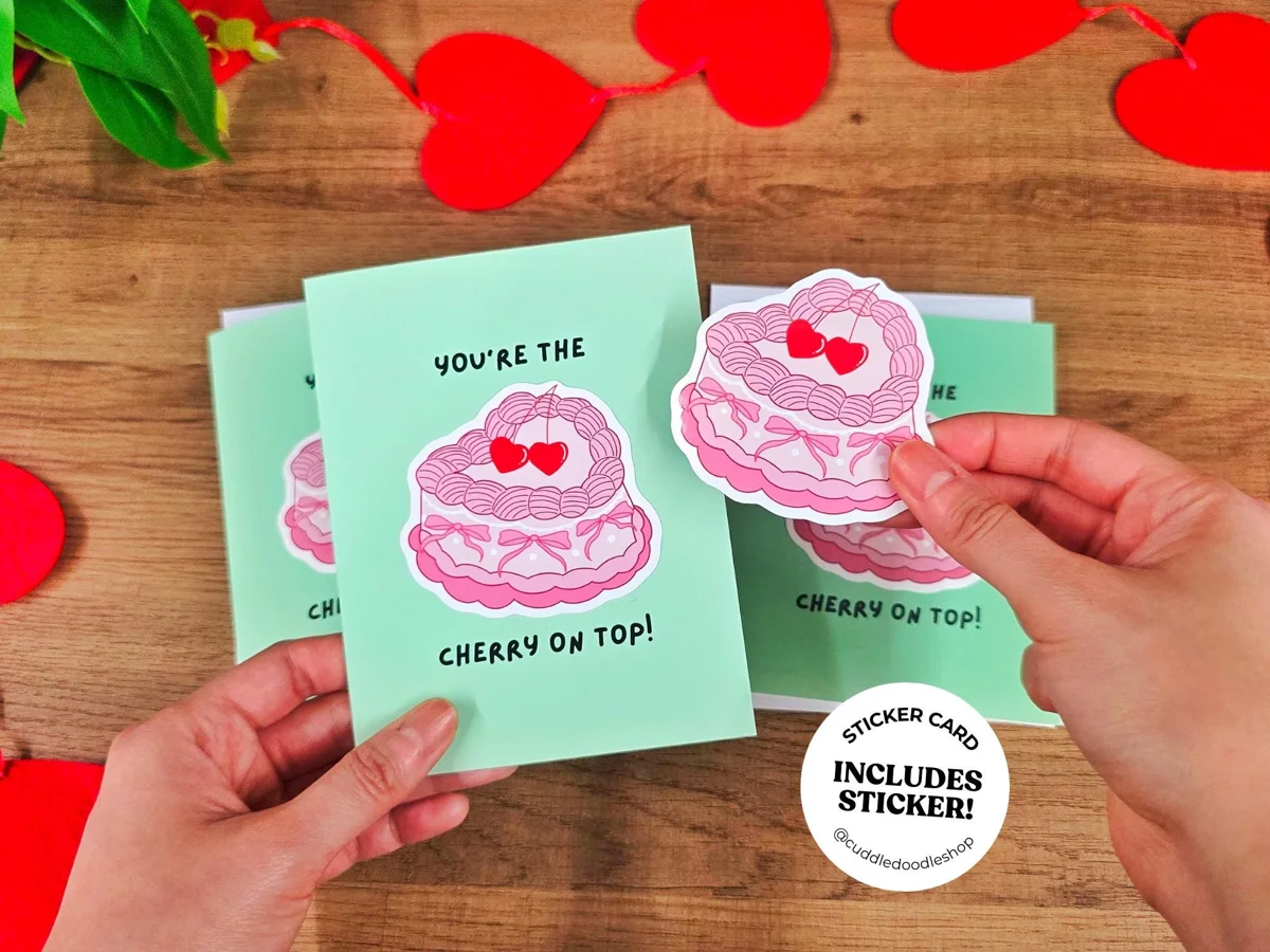 You're the Cherry on Top Card