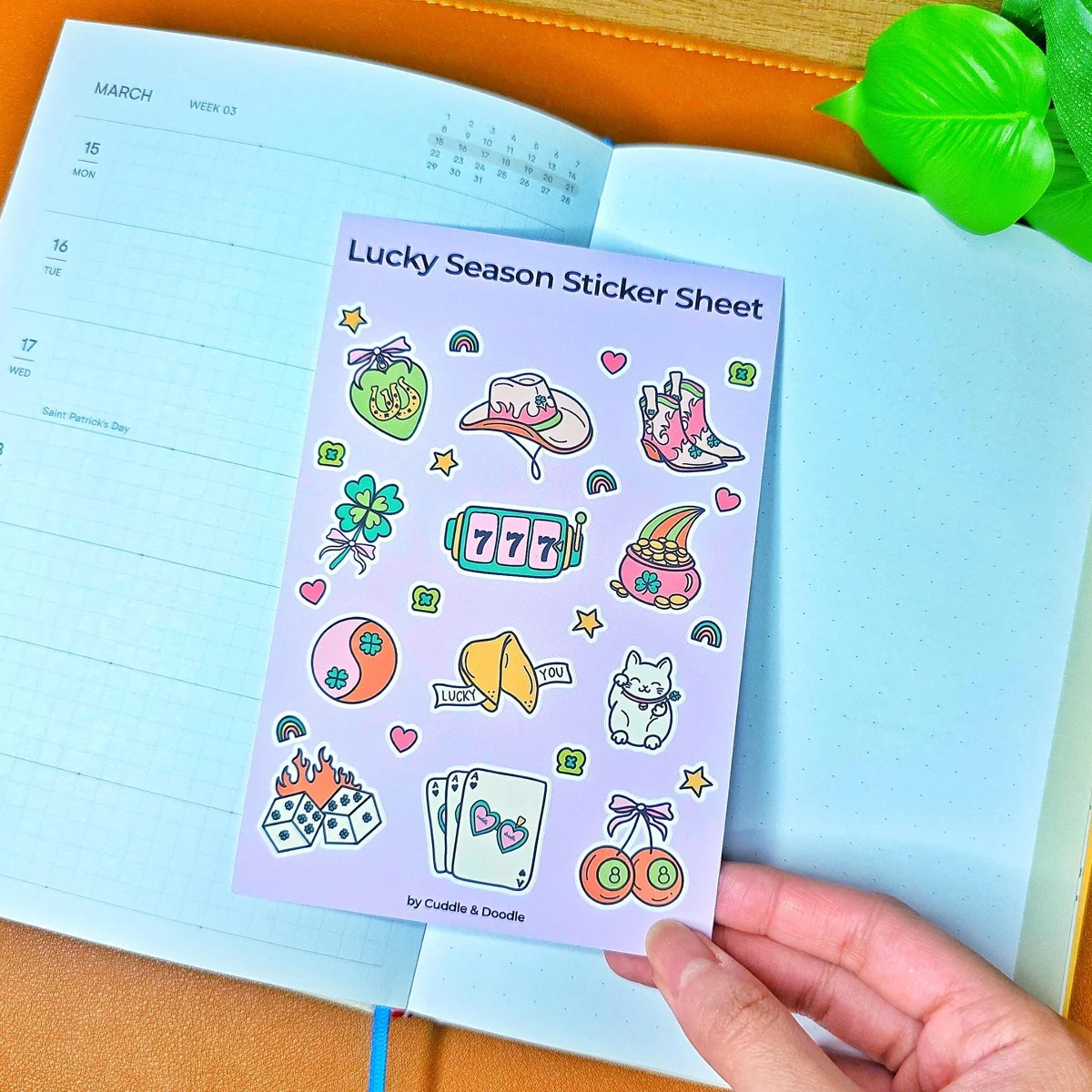 Lucky Charms Sticker Sheet