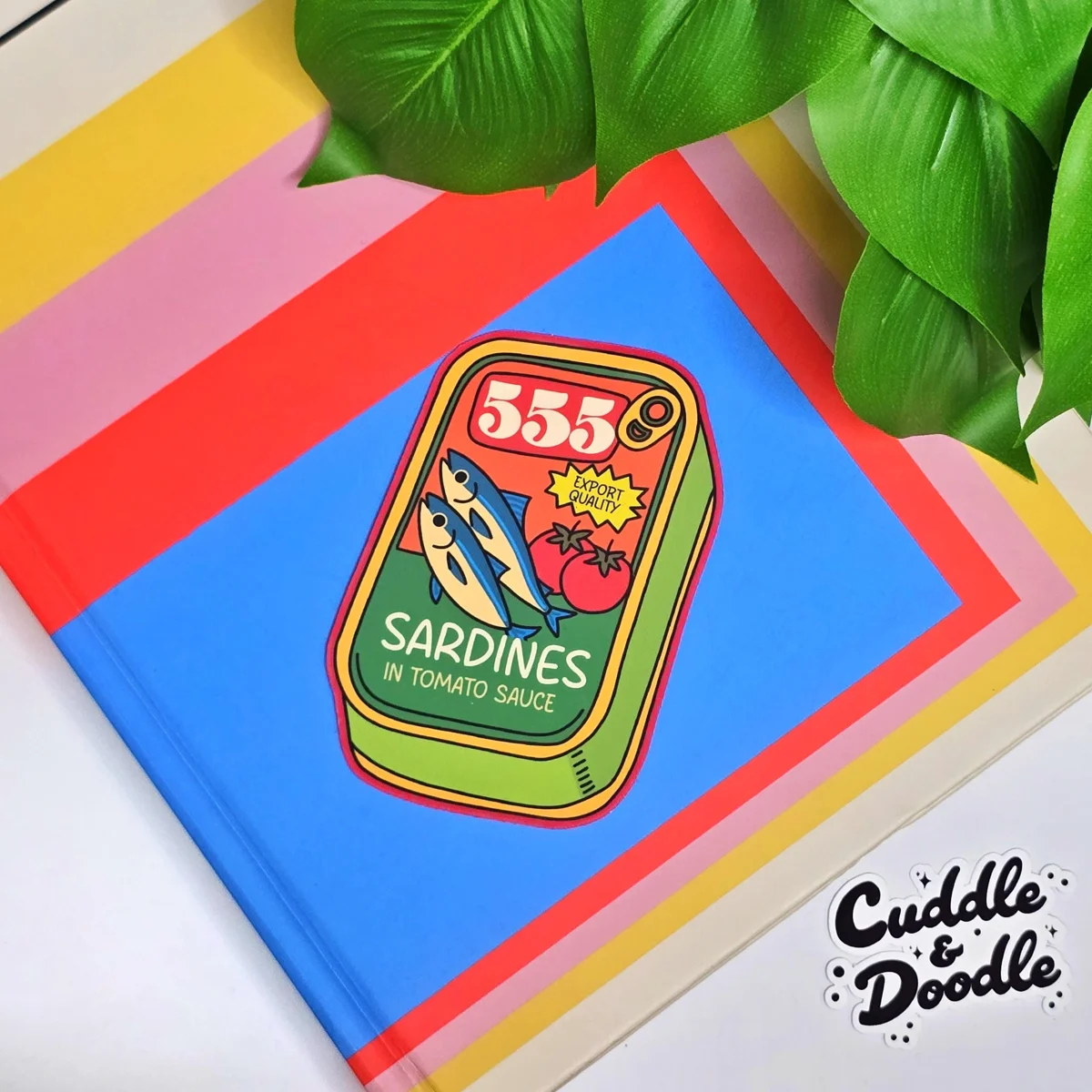 555 Sardines Sticker