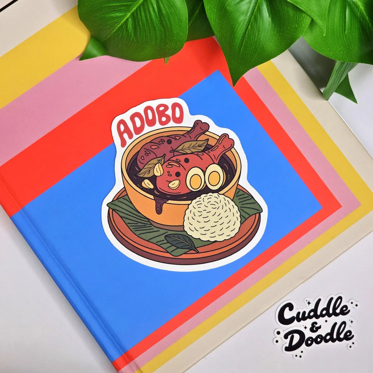 Adobo Filipino Food Sticker