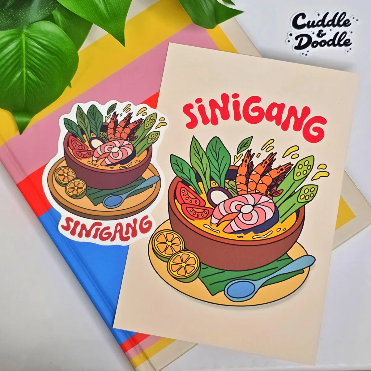 Sinigang Art Print & Sticker Set