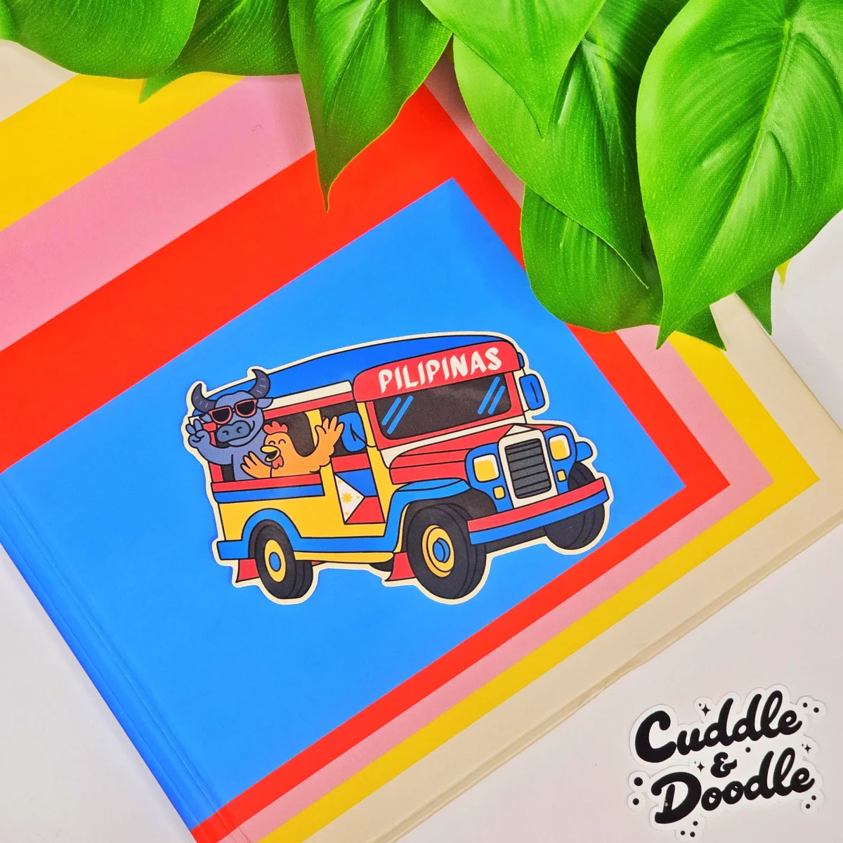 Kawaii Filipino Jeepney Sticker