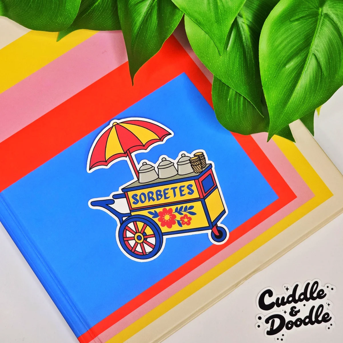 Sorbetes Cart Sticker